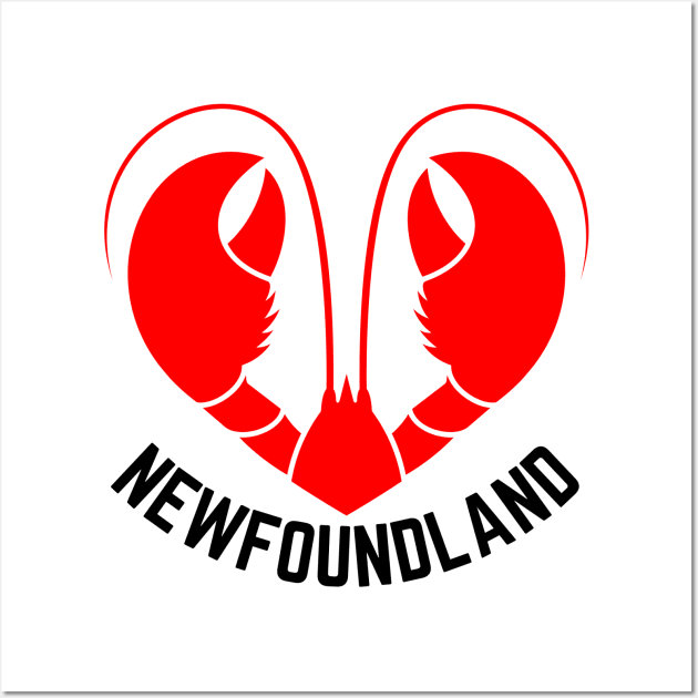 I love Newfoundland Wall Art by DW Arts Design